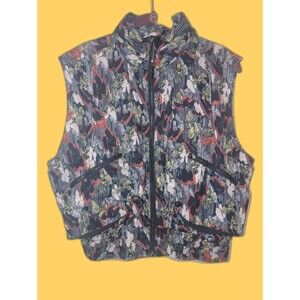 Free People Movement Supernova Floral Vest Hoodie XS NWT Fast Shipping